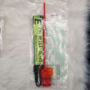 Off White industrial KEYCHAIN with the zip tie. Never used still in bag